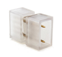 Конектор для стрічки NEON 8*16 (2 роз'єми) C-NEON-2pin-2pin
