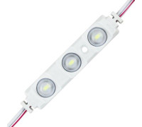 Світлодіодний модуль BRT XG19 5630-3 led W 1,5W 6500K, 12В, IP65 білий з лінзою напівсфера