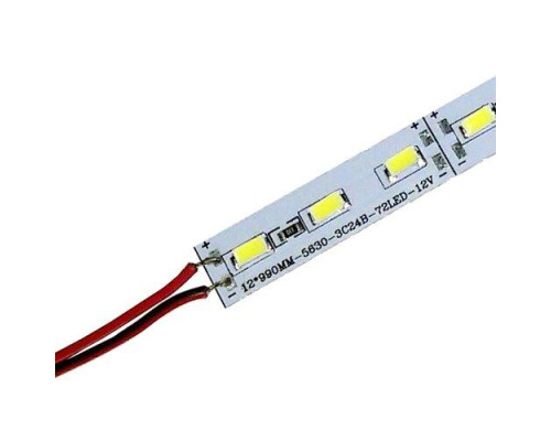 Світлодіодна лінійка BRT 5630-72 led G 24W, 12В, IP20 зелений зі скотчем