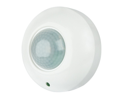 Інфрачервоний датчик руху BIOM IRM-03W max 1200Вт 360°, стельовий, білий