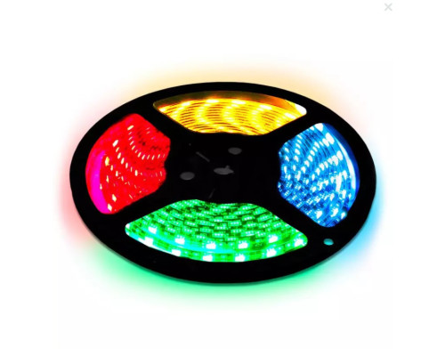 Светодиодная лента OEM ST-12-5050-60-RGB-65, герметичная, 1м