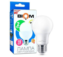 Светодиодная лампа Biom BT-610 A60 10W E27 6400К матовая