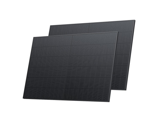 Набір сонячних панелей EcoFlow 2*400 Solar Panel Стаціонарні