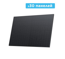 Набір сонячних панелей EcoFlow 30*400 Solar Panel Стаціонарні