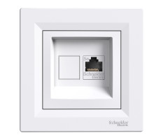 Розетка Комп'ютерна RJ45 Stp Кат. 5Е Біла Asfora