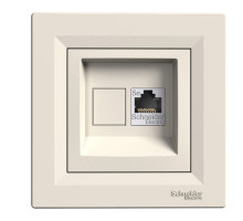 Розетка Комп'ютерна RJ45 Stp Кат. 5Е Крем Asfora