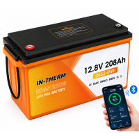 Акумулятор IN-THERM/BLUESUN 12 V 208 Ah з Bluetooth