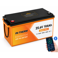 Акумулятор IN-THERM/BLUESUN 24 V 104  Ah з Bluetooth