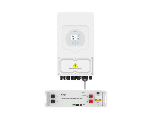 Комплект автономного энергоснабжения Deye SUN-06K-SG05LP1-EU + Deye SE-G5.1 Pro-B