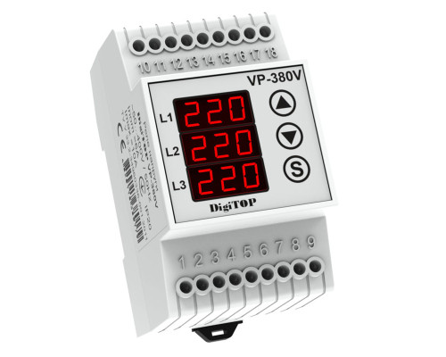 Реле напруги Vp-380V