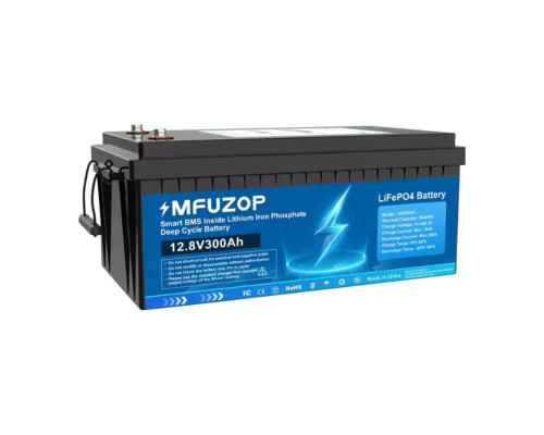 Акумулятор MFUZOP LiFePO4 12,8 V 300 Ah