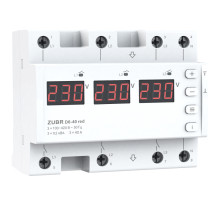 Реле напруги ZUBR D6-40 red