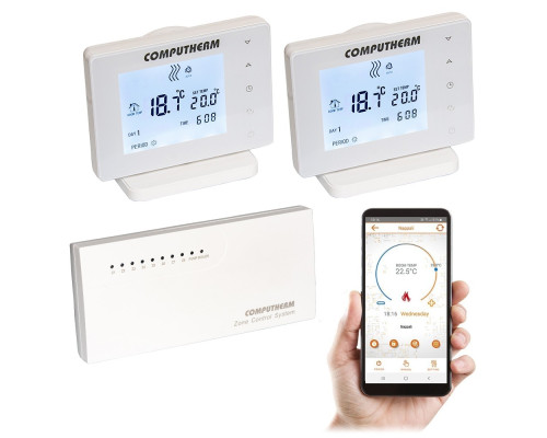 COMPUTHERM E800RF Бездротовий сенсорний багатозонний Wi-Fi терморегулятор