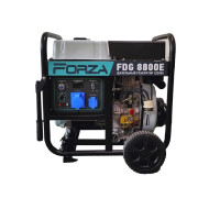 Генератор дизельний FORZA FDG8800E 6.0/6.5 кВт 220В з електрозапуском
