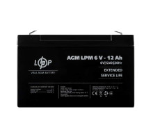 Акумулятор AGM LPM 6V - 12 Ah