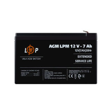 Акумулятор AGM LPM 12V - 7 Ah