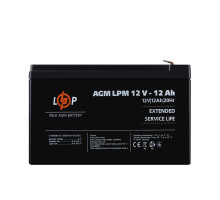 Акумулятор AGM LPM 12V - 12 Ah