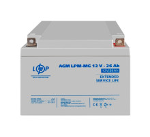 Акумулятор мультигелевий AGM LPM-MG 12V - 26 Ah