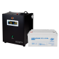 Комплект резервного живлення для котла LogicPower ИБП W500VA + мультигелевая батарея 900W