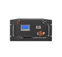 Акумулятор LP LiFePO4 48V (51,2V) - 230 Ah (11776Wh) (Smart BMS 200A) с LCD RM