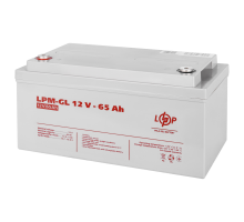 Акумулятор гелевий LPM-GL 12V - 65 Ah