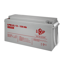Акумулятор LP LiFePO4 12V (12,8V) - 50 Ah (640Wh) (Smart BMS 60A/30А) пластик