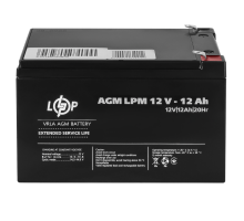 Акумулятор AGM LPM 12V - 12 Ah
