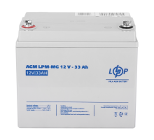 Акумулятор мультигелевий AGM LPM-MG 12V - 33 Ah для TESLA