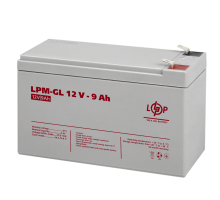 Акумулятор гелевий LPM-GL 12V - 9 Ah