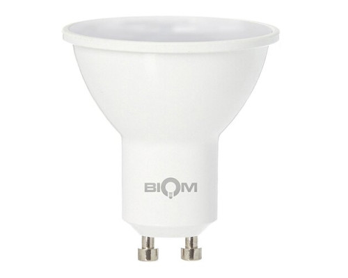Світлодіодна лампа Biom BT-572 MR16 7W GU10 4500К матова