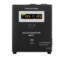 Гібридний сонячний інвертор (ДБЖ) LogicPower LPY-С-PSW-1500VA (1050Вт) MPPT 24V