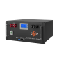 Аккумулятор LP LiFePO4 48V (51,2V) – 100 Ah (5120Wh) (Smart BMS 100A) с LCD RM
