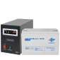 Комплект резервного живлення LogicPower B1000 + мультигелева батарея 1280 Ватт
