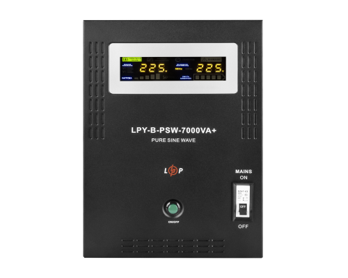 ДБЖ з правильною синусоїдою 48V LPY-B-PSW-7000VA+(5000Вт)10A/20A