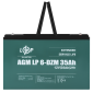 Тяговий свинцево-кислотний акумулятор LP 6-DZM-35 Ah