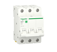 Автоматический Выключатель Schneider Electric Resi9 10 А, 3P, Кривая С, 6Ка