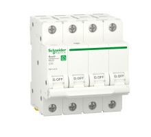 Автоматический Выключатель Schneider Electric Resi9 25 А, 4P, Кривая С, 6Ка