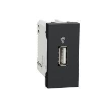 Usb-Коннектор 1 Модуль Антрацит