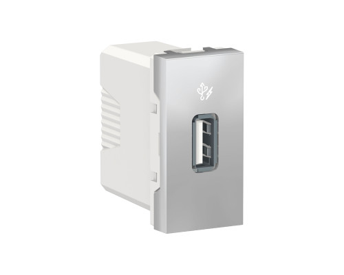 Розетка Usb 1 Модуль Алюміній